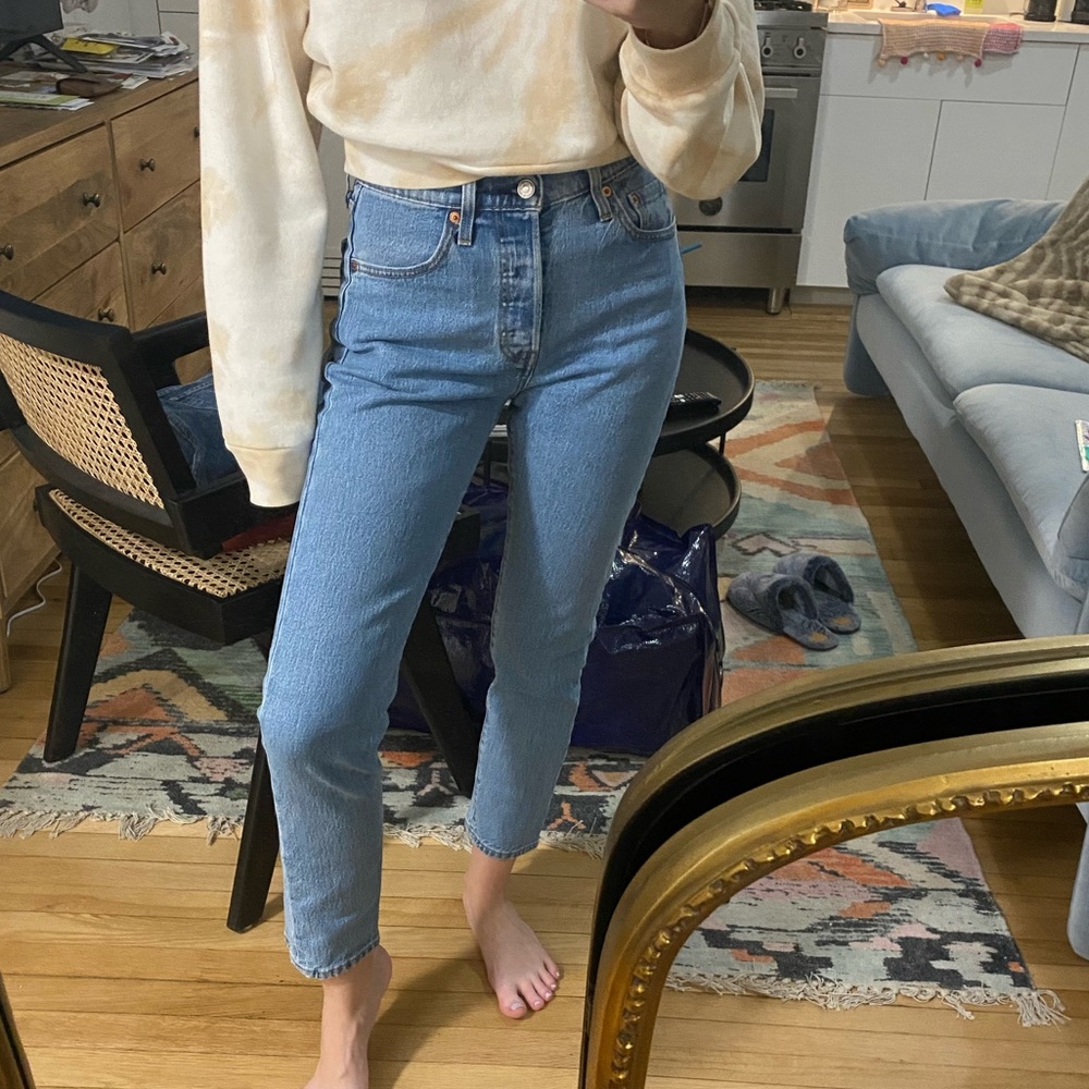 Levi’s Wedgie, Indigo Wash